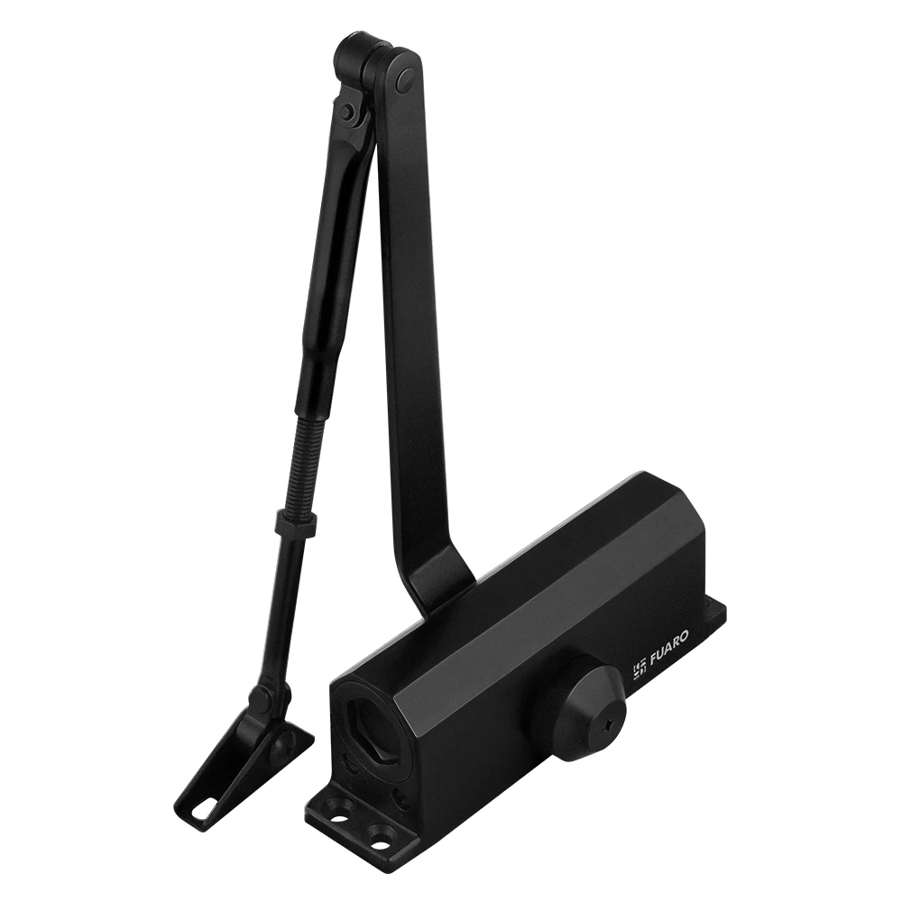 Фото Доводчик дверной DC20-2 (DC-202) BL до 45 кг (черный)