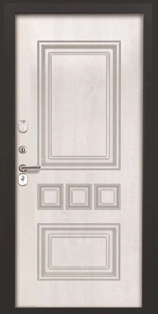 Входная дверь ДвериПРО Квадро фл-608 винорит white DPRO194065 внутренняя сторона