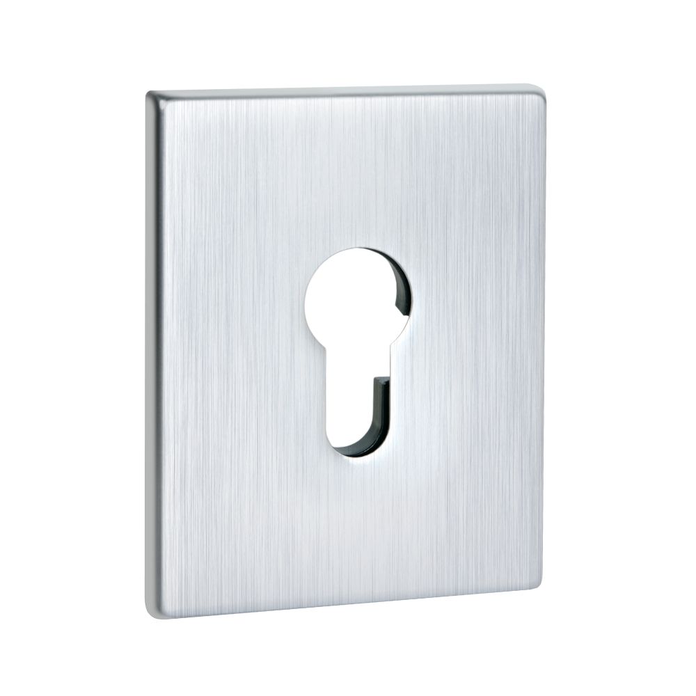 Фото Накладка на цилиндр ESC.C.TRG/K.486 SSC-16 сатинированный хром (1 шт.)