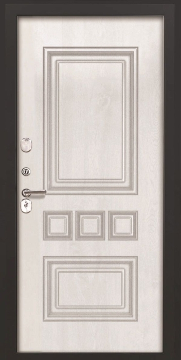 Входная дверь L-43 фл-608 винорит white внутренняя сторона